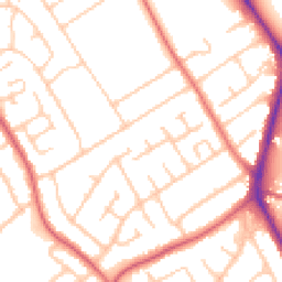 Daytime road noise heatmap for CH62 8HB