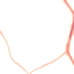Night-time road noise heatmap for CH62 8HB