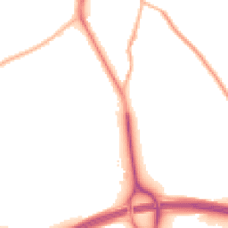 Night-time road noise heatmap for CH62 9AG