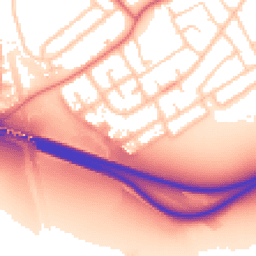 Daytime road noise heatmap for CH62 9BP