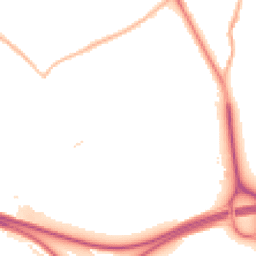 Night-time road noise heatmap for CH62 9BZ