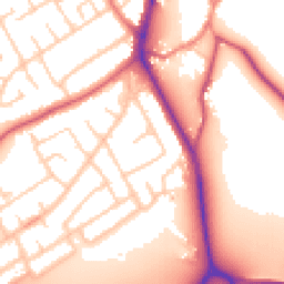 Daytime road noise heatmap for CH62 9DJ