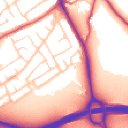 Daytime road noise heatmap for CH62 9EP