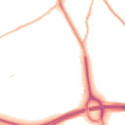 Night-time road noise heatmap for CH62 9EP