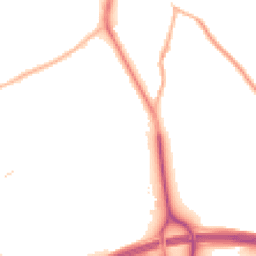 Night-time road noise heatmap for CH62 9ER