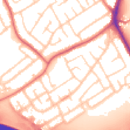 Daytime road noise heatmap for CH62 9HS