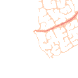 Daytime road noise heatmap for CH64 0TB