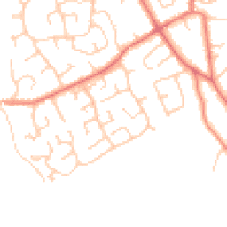 Daytime road noise heatmap for CH64 0US