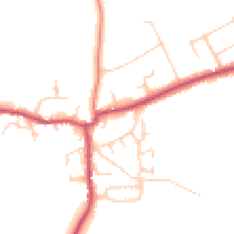 Daytime road noise heatmap for CH64 1AD