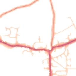 Daytime road noise heatmap for CH64 1RH