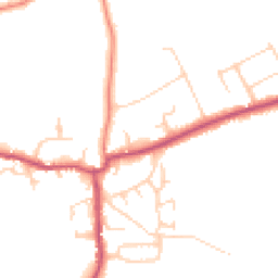 Daytime road noise heatmap for CH64 1SE