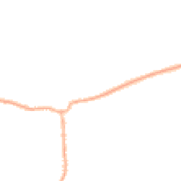 Night-time road noise heatmap for CH64 1SE
