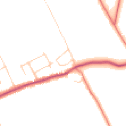 Daytime road noise heatmap for CH64 1TS