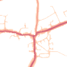 Daytime road noise heatmap for CH64 1TT