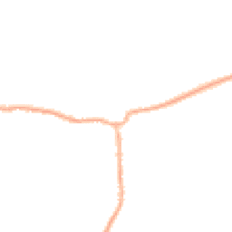 Night-time road noise heatmap for CH64 1TT