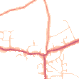 Daytime road noise heatmap for CH64 1TU