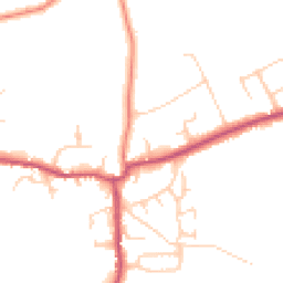 Daytime road noise heatmap for CH64 1UA