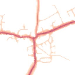 Daytime road noise heatmap for CH64 1UH