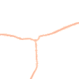 Night-time road noise heatmap for CH64 1UH