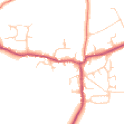 Daytime road noise heatmap for CH64 2TA