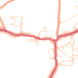 Daytime road noise heatmap for CH64 2TD