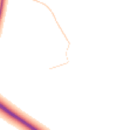 Daytime road noise heatmap for CH64 2UU