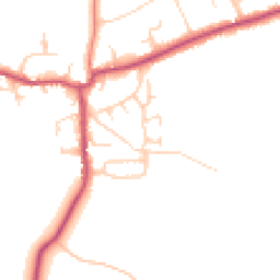 Daytime road noise heatmap for CH64 2XG