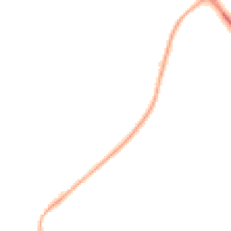 Night-time road noise heatmap for CH64 3SA