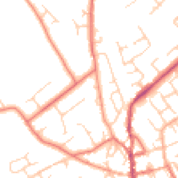 Daytime road noise heatmap for CH64 3SL