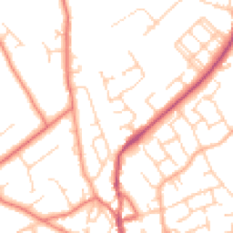 Daytime road noise heatmap for CH64 3TN