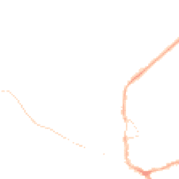 Night-time road noise heatmap for CH64 3TT