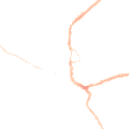 Night-time road noise heatmap for CH64 3TX