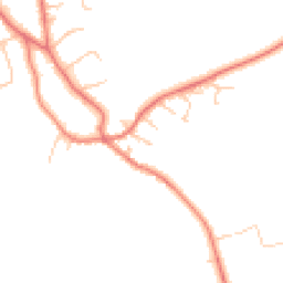 Daytime road noise heatmap for CH64 4BE