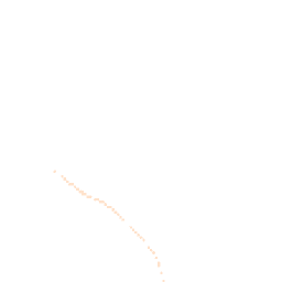 Night-time road noise heatmap for CH64 4ED