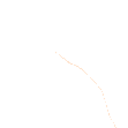 Night-time road noise heatmap for CH64 4HS