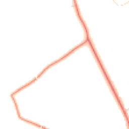 Daytime road noise heatmap for CH64 5SA
