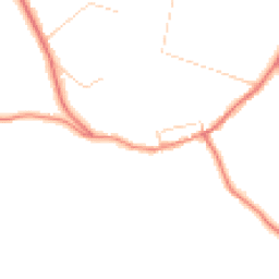 Daytime road noise heatmap for CH64 5TE