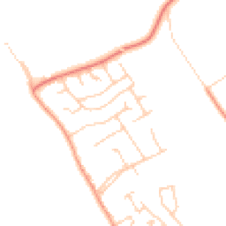 Daytime road noise heatmap for CH64 6RP