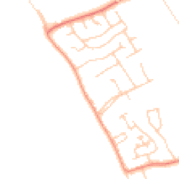 Daytime road noise heatmap for CH64 6RS