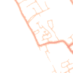 Daytime road noise heatmap for CH64 6SA