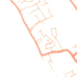 Daytime road noise heatmap for CH64 6SH