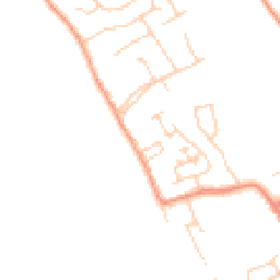 Daytime road noise heatmap for CH64 6SQ