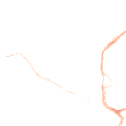 Night-time road noise heatmap for CH64 6TR