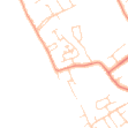 Daytime road noise heatmap for CH64 6UD
