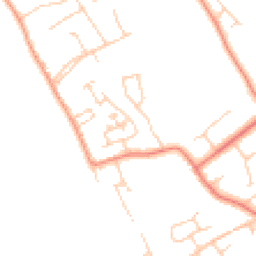 Daytime road noise heatmap for CH64 6UH