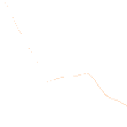 Night-time road noise heatmap for CH64 6UH
