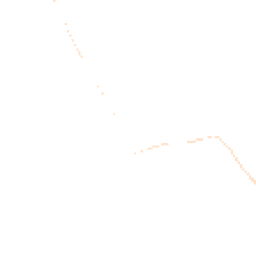 Night-time road noise heatmap for CH64 6UJ
