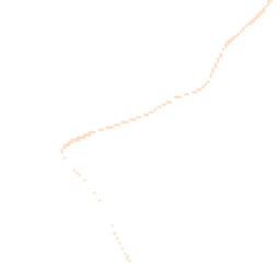 Night-time road noise heatmap for CH64 6XG