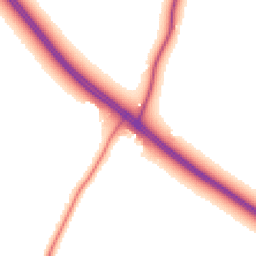 Daytime road noise heatmap for CH64 8TE