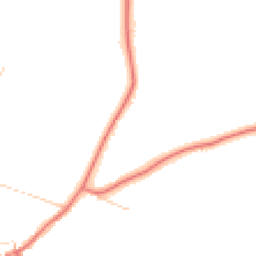 Daytime road noise heatmap for CH64 8TG